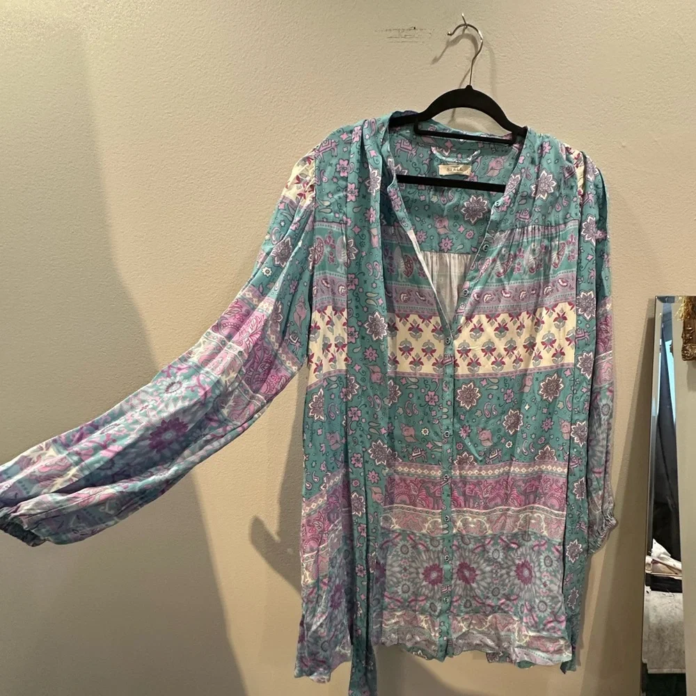 Spell Bohemian Dress Size Large 🐚 🐪 🌙 - Picture 7 of 11